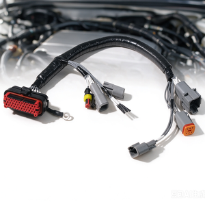 定制汽车线束连接器多股镀锡铜线 600V DC/AC OEM ODM 工厂工业级新能源产品 - Product Image 1