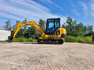 รถขุดตีนตะขาบไฮดรอลิก5Ton มือสองรถขุดวิศวกรรถใช้ pc56-7 Komatsu ญี่ปุ่น - Product Image 5