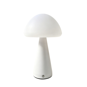 Veilleuse LED en cristal blanc chaud, bouton manuel, rechargeable USB, moderne, 2700K Ra90, 25000 heures, Tulipe moyenne - Product Image 2