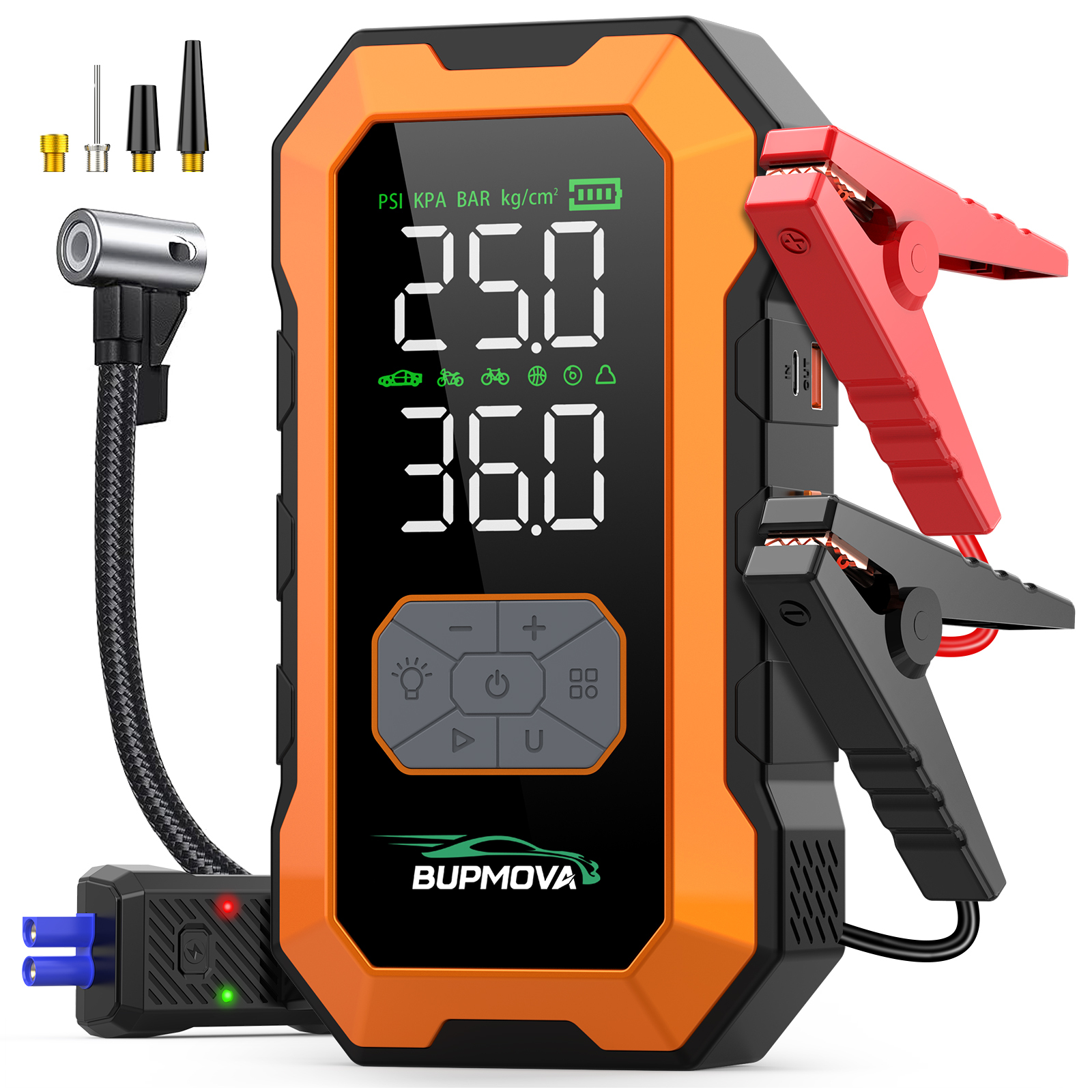 <strong>Jump</strong> <strong>Starter</strong> Tire Inflator Battery Booster Car <strong>Jump</strong> <strong>Starter</strong> With Air Pump <strong>12V</strong> Charger Short Circuit Protection