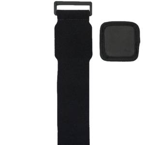 Sangle de poignet portable pour rangement de hameçons, fermeture Velcro noire, pour accessoires de pêche en eau douce - Product Image 2