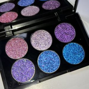 ÉXITO EN VENTAS Paleta de Sombras de Ojos Metálica con Brillantina Duocromática Multicromática Satinada de 6 Colores de Alta Calidad de Marca Privada - Product Image 2