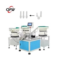 Ligne de montage automatique de pompes à lotion QFW 3000 PCS/H - Contrôlée par PLC 24/410 28/410mm