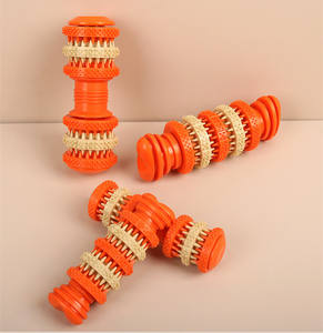 Juguete Masticable Resistente para Perros con Dispensador <span class=keywords><strong>de</strong></span> Comida, Juguete Interactivo para Limpiar los Dientes, Juguete <span class=keywords><strong>de</strong></span> Rompecabezas para Perros Mordedores Agresivos - Product Image 3