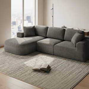 Los Más Vendidos 2026 Tik Tok Se Aceptan Pedidos Pequeños Embalaje KD Muebles para Sala de Estar Sofá en Forma de L Ahorra Espacio - Product Image 1