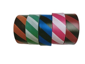 Logo d'avertissement personnalisé sans adhésif, <span class=keywords><strong>drapeau</strong></span> d'arpentage de Danger imprimé, ruban d'avertissement en PVC - Product Image 5