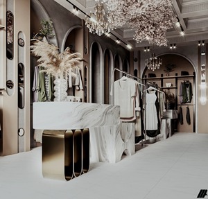 Aménagements de magasin de vêtements sur mesure, mobilier moderne pour boutique de vêtements et présentoirs de mode - Product Image 4