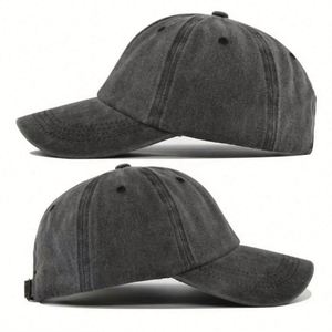 Gorras de Béisbol de 6 Paneles 100% Algodón, Gorras Deportivas Vintage Lavadas para Uso Casual con Logotipo Personalizado - Product Image 3