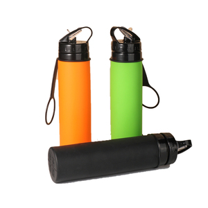 Customized Promotional Multi-Color <b>Silicone</b> Collapsible Water Bottle Outdoor Camping and Travel Food Grade <b>Silicone</b> Cup - Product Image 4