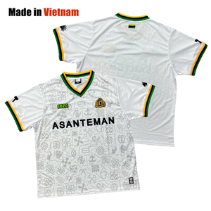 Camiseta de Fútbol Vintage Personalizada para Hombre, Logotipo Bordado en Poliéster, Transpirable, Talla Grande, Uniforme de Club de Fútbol - Product Image 1