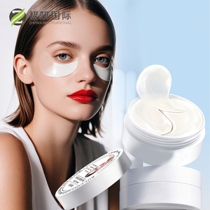 プライベートラベルホワイトニングブライトニングアイマスク透明バイオコラーゲンジェルパッチダークサークルの腫れ水分補給を軽減 - Product Image 5