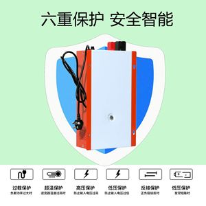 Inversor de Onda Sinusoidal Pura de 12V 24V a 220V 500W 1KW, Sistema de Alimentación Ininterrumpida (UPS) Automotriz, Monofásico, 50 Hz - Product Image 5