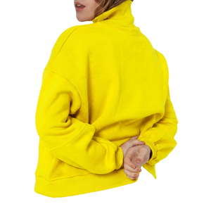Material Comfortable Fit Warm <b>Pullover</b> <b>Sweater</b> For Women Casual Women Mock Neck Sweatshirt Soft Cotton Fabric High Quality - Product Image 5