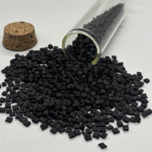 Plástico compuesto de alta calidad PPS 65% GF Partícula de resina virgen Pellet de Color negro para componentes de impresora PPS modificado en bruto - Product Image 4