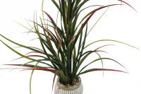 Promotion : Arbre Bonsaï Dragon Artificiel sur Pied 70cm, 60 Feuilles, Écologique, Décoratif Intérieur & Extérieur, Jaune Vert PEVA