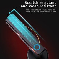 Serrure de porte intelligente Tuya serrure numérique sans clé mot de passe électronique empreinte digitale poignée intelligente levier serrure de porte