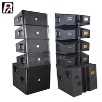 Enceinte Line Array passive V8 double 10 pouces, 1000W, sur pied pour festivals de musique, concerts et grands théâtres