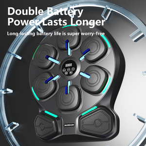 Gordon Một Cú Đấm Nhà Đấm Bốc Tập Luyện Máy PU Chất Liệu Điện Tử Thông Minh Wall Mount Âm Nhạc Máy Đấm Bốc Với Găng Tay Đấm Bốc - Product Image 3