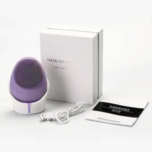 Koreanischer Bestseller Silikon Gesichts reinigungs bürste Tiefen reinigung Make-up Entferner Werkzeug Vibrations massage Gesichts bürsten reiniger - Product Image 6