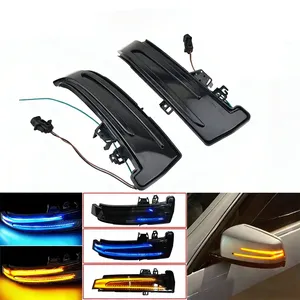 ไฟเลี้ยวกระจกมองหลัง StarNav สำหรับรถยนต์ Mercedes Benz W176 W246 W204 W212 พร้อมไฟ LED แบบไหล 2 ชิ้น ภายนอก - Product Image 3