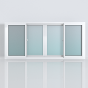 Ventana Corredera de PVC HOFFEN PRO Blanca 240x110 con Vidrio y Mosquitera  Ventana Corredera de Vidrio PVC HOFFEN PRO Blanca - Product Image 5