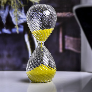 Đồng hồ Cát Thủy Tinh mới 5/15/30 phút đồng hồ cát nhiều màu đồng hồ cát ren đồng hồ gia đình trang trí bàn thủ công Quà Tặng trẻ em - Product Image 2