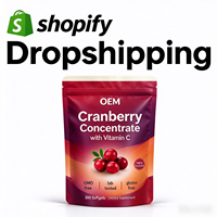 Extrait concentré de canneberge à chaud avec vitamine C, personnalisable, pour dropshipping Shopify, livraison rapide et sourcing – Meilleures ventes