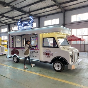 Witte, hoogwaardige mobiele foodtrailer, ijscowagen, hotdogkar, elektrische foodtruck - Product Image 2