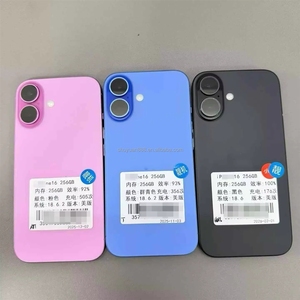 ขายส่ง iPhone <span class=keywords><strong>16</strong></span> รุ่น US ปี 2026 ปลดล็อคแล้ว มือถือ 5G ขนาด 6.1 นิ้ว AI ความจุ 256GB 512GB - Product Image 1