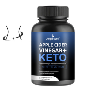 Complément Keto Vinaigre de <span class=keywords><strong>Cidre</strong></span> de Pomme en Capsules 60 Capsules Vinaigre de <span class=keywords><strong>Cidre</strong></span> Biologique Plus Capsules Keto - Product Image 1