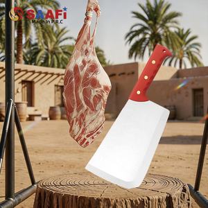 Couteau de boucher robuste en gros d'usine, hachette de <span class=keywords><strong>boucherie</strong></span> haute épaisseur, couteau de Ramadan avec manche en PP - Product Image 4