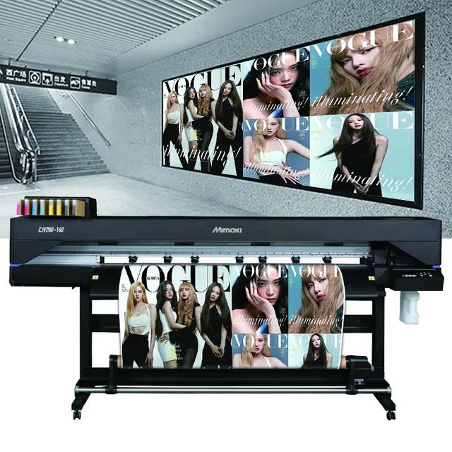 Ecosolvent Digital Inkjet Printer for Banner Tarpaulin Sublimation DTF Plotter New