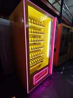 Distributeur automatique de boissons froides et de snacks, ouvert 24h/24