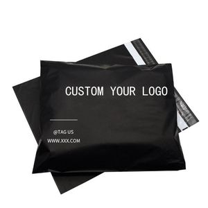 Custom Design Eco-Friendly Compostable Poly Biodegradable Mailer Black Matte Polymailer Plastic Shipping <b>Envelope</b> Poly Bags - Product Image 6