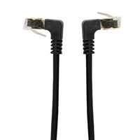 Cable de Conexión de Red Ethernet en Ángulo Recto Linkwylan Cat8 Flexible de 90 Grados