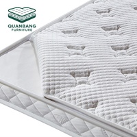 Hotel-Schlafzimmermöbel King-Queen-Size-Bett Matratze Memory-Schaum Vakuumkomprimierter Topper Schlaf-Gel-Schaum Babybett Federkernmatratze