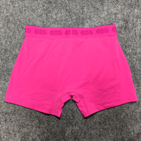 Boxers en coton élastique de qualité supérieure pour hommes, respirants, doux pour la peau, à porter tous les jours, service de logo personnalisé