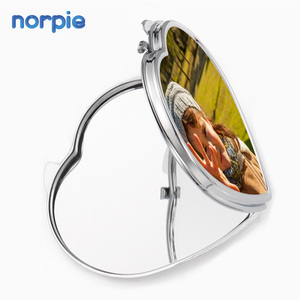 Accettare Modelli <span class=keywords><strong>Specchio</strong></span> di Metallo di Sublimazione Personalizzato Carino <span class=keywords><strong>a</strong></span> Forma di <span class=keywords><strong>Cuore</strong></span> <span class=keywords><strong>Specchio</strong></span> Compatto - Product Image 5