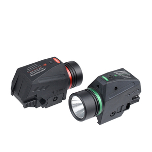 Linterna Multifuncional Resistente de 150 Lúmenes con Luz Roja/Verde Combinada, Montaje de 20 mm, Salida Ajustable, para Caza - Product Image 3