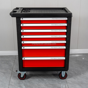 Customizable <strong>Tool</strong> Cabinet Seven-drawer <strong>Tool</strong> Cabinet Garage Workshop <strong>Storage</strong> Keyed Locking Cabinet Trolley <strong>Box</strong> Toll Cart - Product Image 6