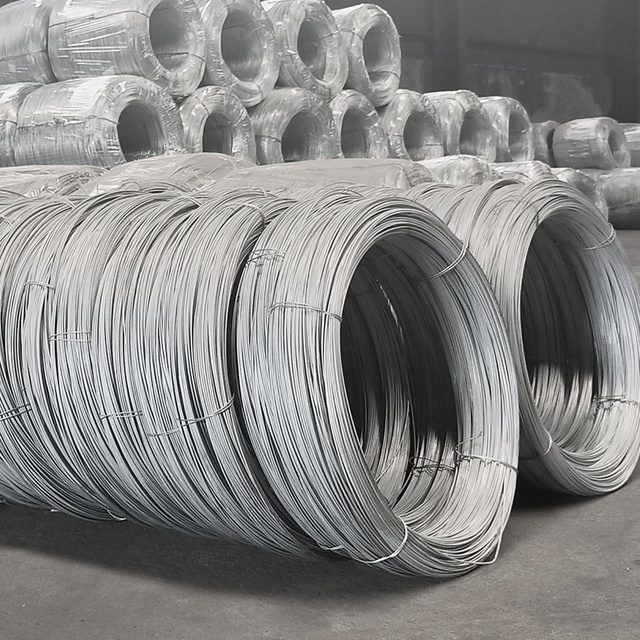 Factory Supplied Hot Dipped Galvanized Iron Wire for Construction Welding & Bending ASTM Standard Non-Alloy Steel Low Price