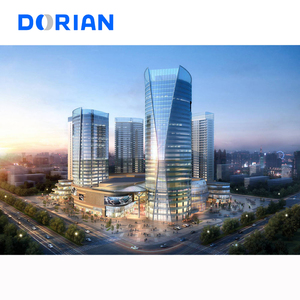 Estructura de acero de varios pisos <span class=keywords><strong>Edificio</strong></span> de centro comercial de lujo - Product Image 1
