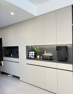 Real Customer Cases Full Set of Furniture in the Living Room Including Glass Display <b>Cabinets</b> and <b>Wooden</b> Wardrobes - Product Image 2