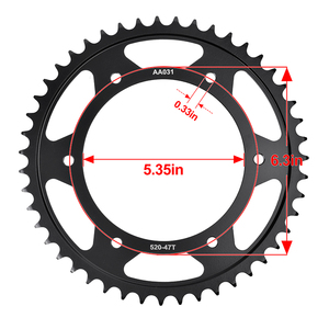 Piezas de repuesto para motocicleta piñón trasero 520-40T para <span class=keywords><strong>BMW</strong></span> <span class=keywords><strong>G310</strong></span> GS <span class=keywords><strong>G310</strong></span> <span class=keywords><strong>R</strong></span> - Product Image 5