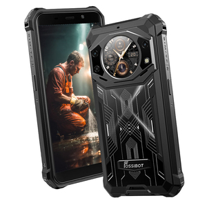 Fossibot F101 Pro Double Écran 5,45 pouces 8+128 Go 15 Go RAM 128 Go ROM 10600 mAh Robuste 10600 mAh Face ID NFC 10600 mAh - Product Image 1