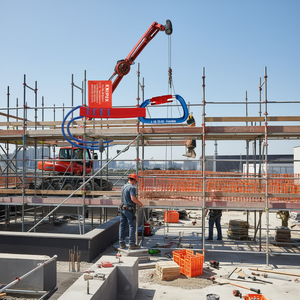 Juego de sistema de anclaje para herramientas Knipex 00 50 03 T con mosquetón y correa para un soporte de trabajo seguro - Product Image 2