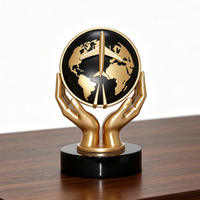 Trophée en résine au design créatif et personnalisable, avec texture de haute qualité, pouvant être gravé et adapté comme objet commémoratif de l'aviation