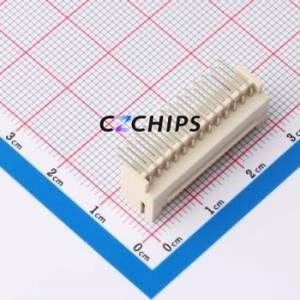 ZX-PHB2.0-2-13PWZ Wire-to-Board Pin Header Bent Lead Through Hole,P=2mm Connector 2x13P 2mm Right Angle Insert PHB - Product Image 2