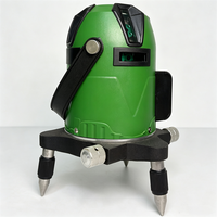 Niveau laser industriel de qualité DIY à 5 lignes avec alignement automatique horizontal et vertical, diffusion vocale et auto-nivellement