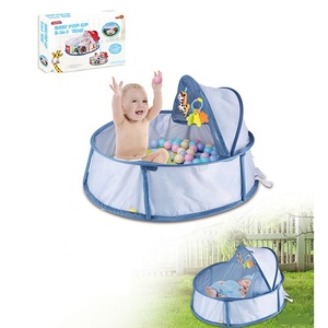 Lit portable d'extérieur mignon 3 en 1 pour bébé, <span class=keywords><strong>tente</strong></span> de <span class=keywords><strong>jeu</strong></span> pour le sommeil, vente en gros - Product Image 2